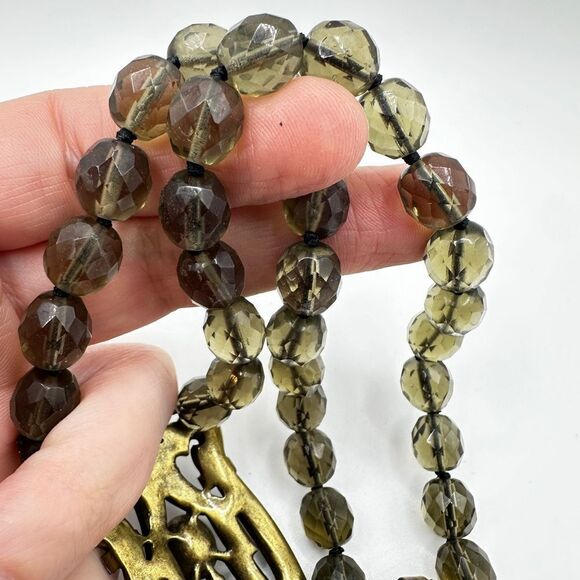 Heidi Daus Iris Swarovski Crystal, Art Deco style necklace! - Picture 10 of 14